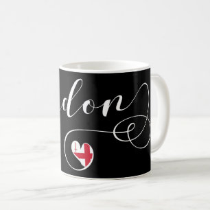 London Heart Tasse, England Kaffeetasse
