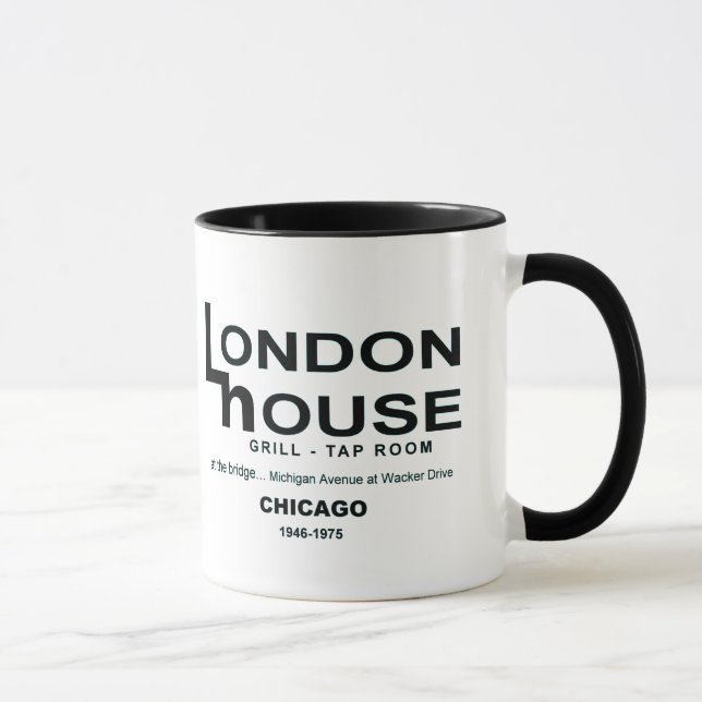 London House Restaurant Club, Chicago, IL Tasse (Rechts)