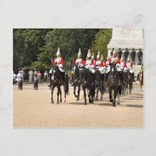 London, Household Kavallerie, Wachwechsel Postkarte