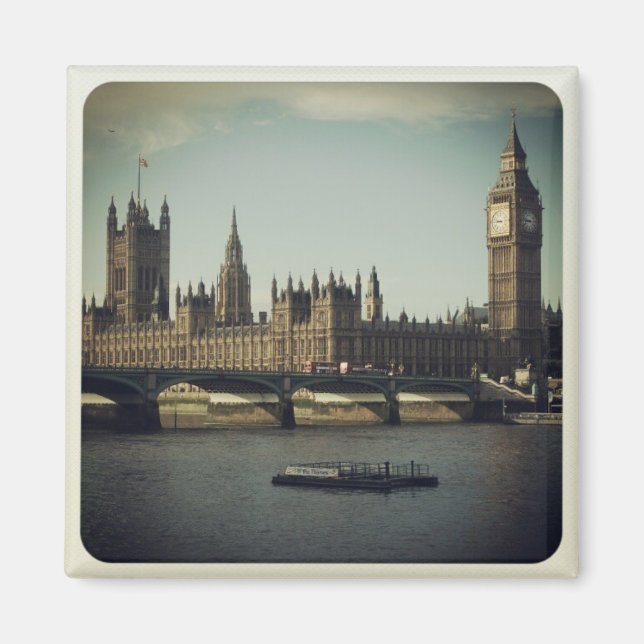 London - Houses of Parliament Magnet (Vorne)