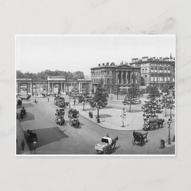 London Hyde Park, England der frühen 1900er Jahre Postkarte (Vorderseite)
