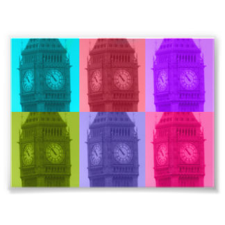 London in Farbe Fotodruck