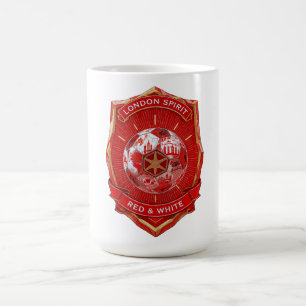 London ist Rot, London Erbe. Fußball Geschenk Kaffeetasse