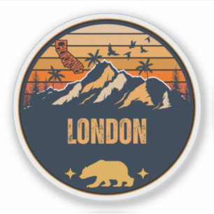 London, Kalifornien Aufkleber