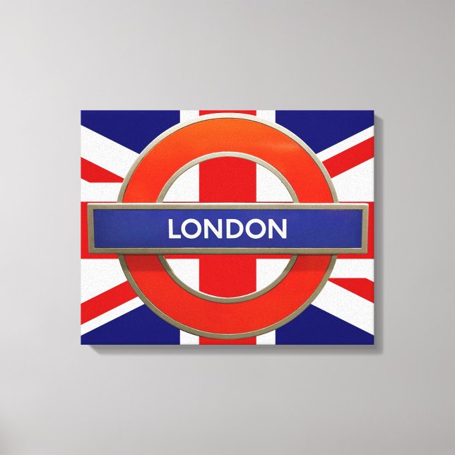 London Leinwanddruck (Vorderseite)