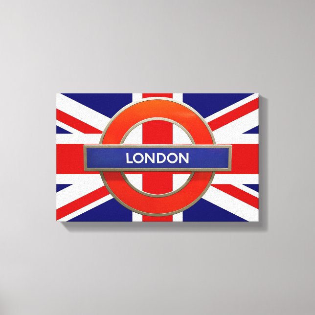 London Leinwanddruck (Vorderseite)