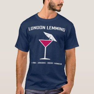 London Lemming Cocktail Johnny English Film Famili T-Shirt