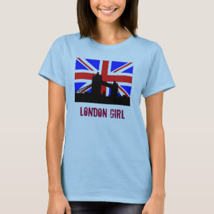 London-Mädchen-T - Shirt