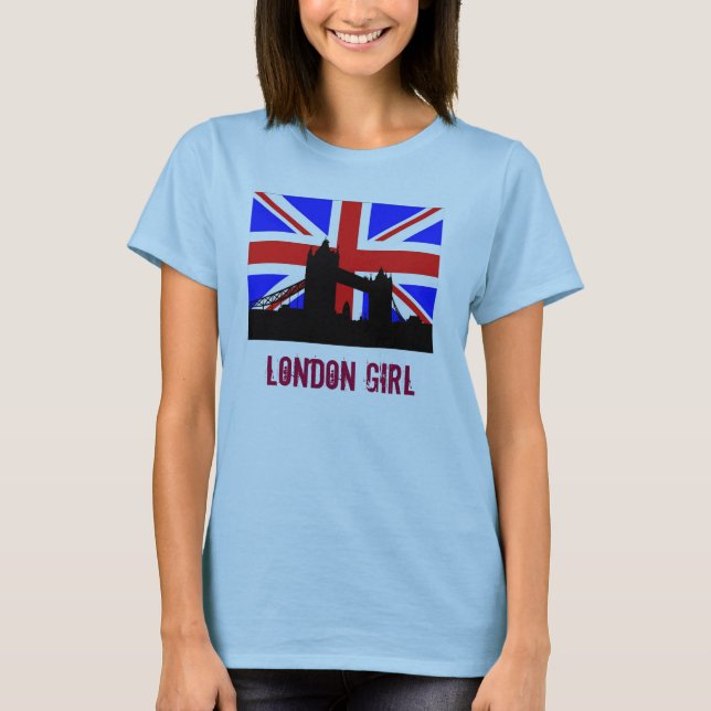 London-Mädchen-T - Shirt (Vorderseite)