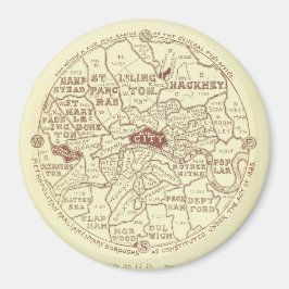 London Map Magnet