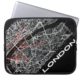 London mapped laptop bags laptopschutzhülle