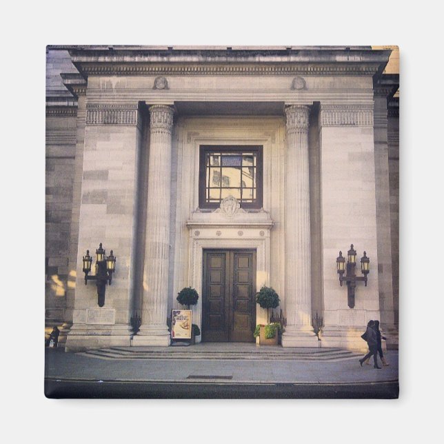 London Masonic Hall - oder Spooks HQ Magnet (Vorne)