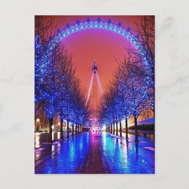 London Merry-Go-Round Postcard Postkarte (Vorderseite)