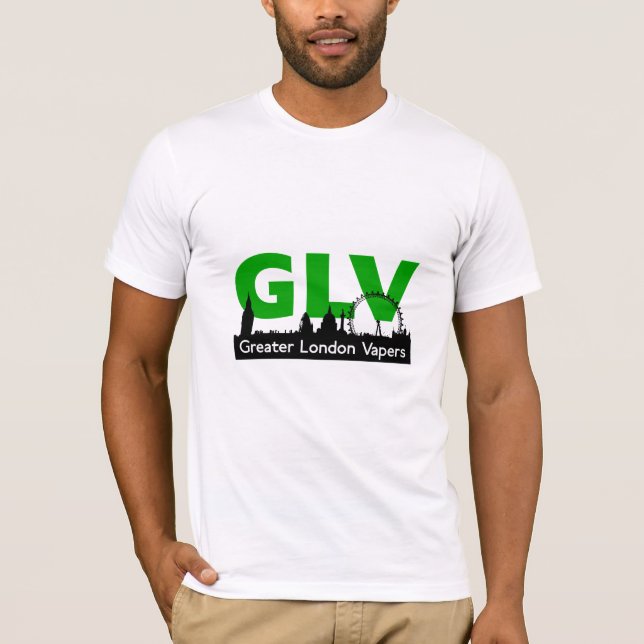 London mit Außenbezirken Vapers T-Shirt (Vorderseite)