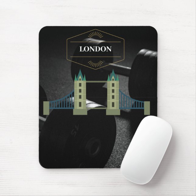 London Mouse Pad Mousepad (Mit Mouse)