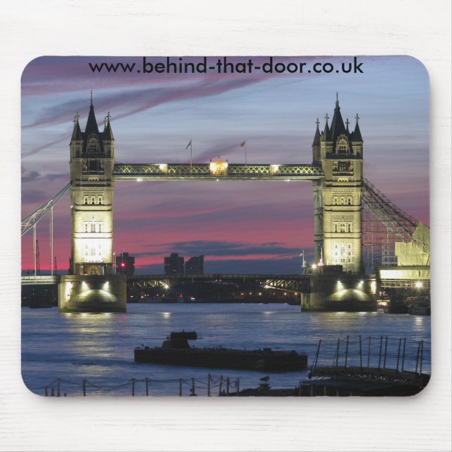 London nachts - Mousepad (Vorne)