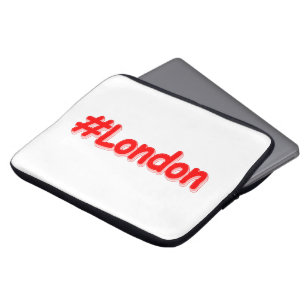 "#London" Niedliches Design. Jetzt kaufen Laptopschutzhülle