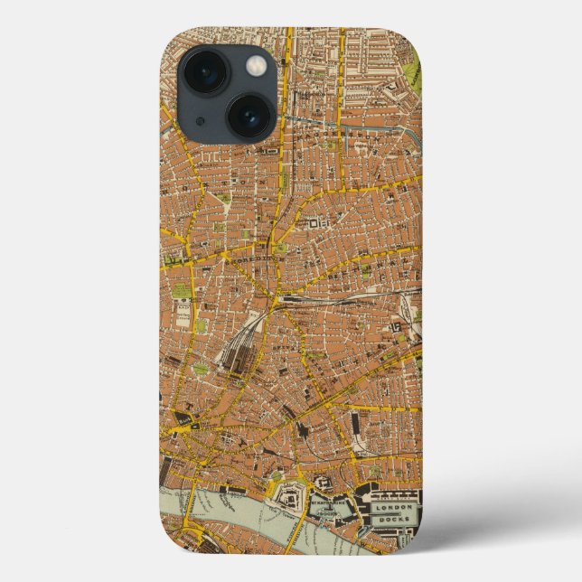 London Northeast Case-Mate iPhone Hülle (Rückseite)