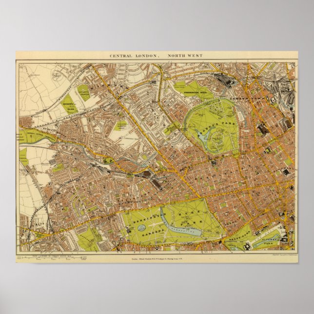 London Northwest Poster (Vorne)