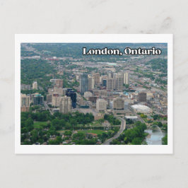 London Ontario Air Downtown View Postkarte