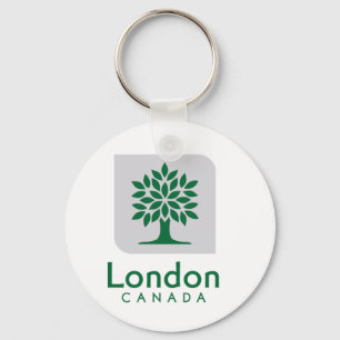 London, Ontario-Flagge Schlüsselanhänger