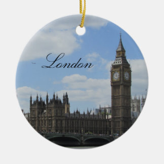 London Ornament Westminster Palace Weihnachtsbaum