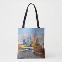 London Overground Teddy Tote Bag