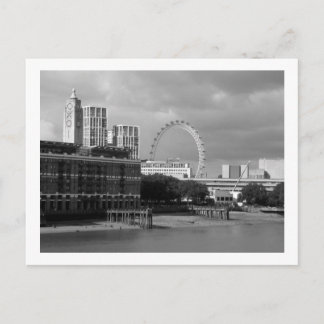 London: OXO Tower, London Eye & Themse Postkarte