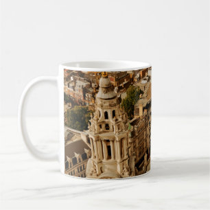 London Panoramablick vom Dach mit städtischer Arch Kaffeetasse
