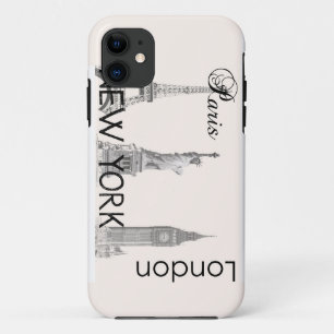 London, Paris, New York Case-Mate iPhone Hülle