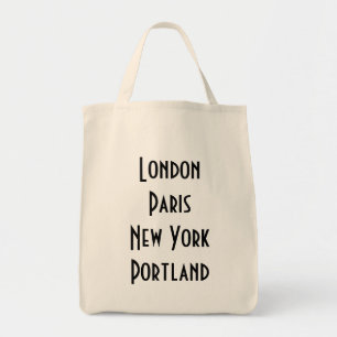 London Paris New York Portland Tragetasche