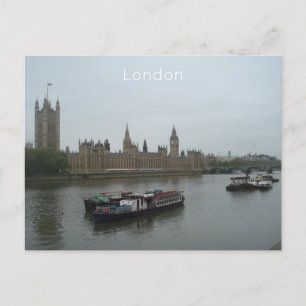 London - Parlamentsgebäude Feiertagspostkarte