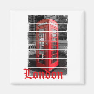 London Phone Box Vintag Souvenir Magnet