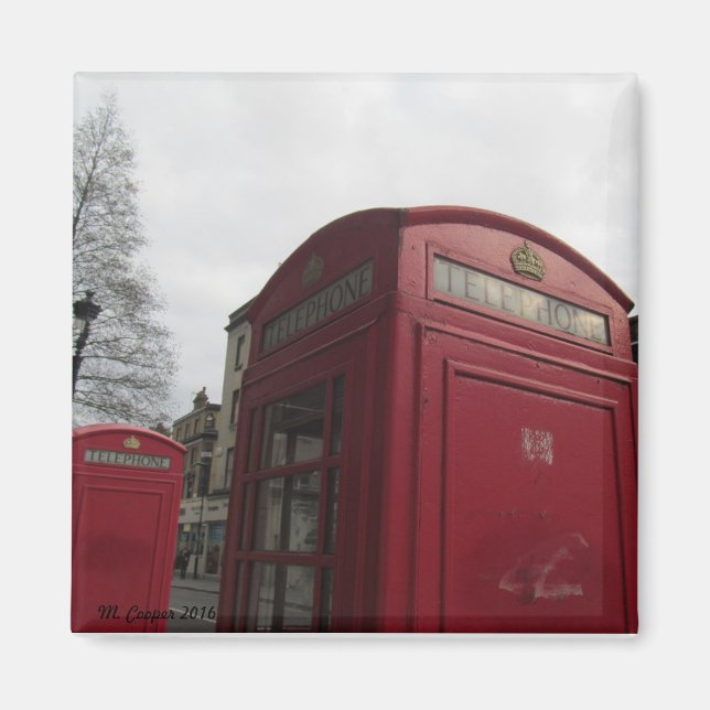 London Phone Boxes Magnet (Vorne)