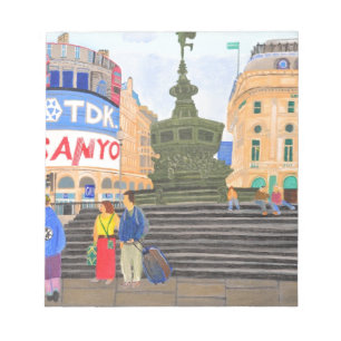 London, Piccadilly Circus Notizblock
