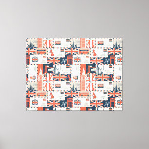 London Post Canvas Print Leinwanddruck