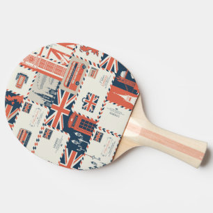 London Post Ping Pong Paddle Tischtennis Schläger