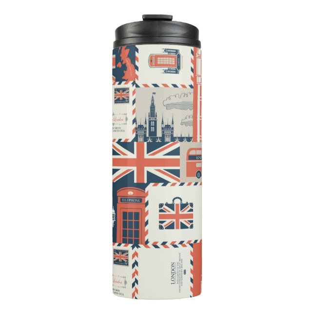 London Post Thermal Tumbler Thermosbecher (Vorderseite)