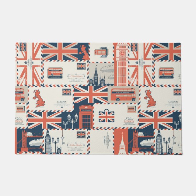 London Post Türmatte (Vorderseite)
