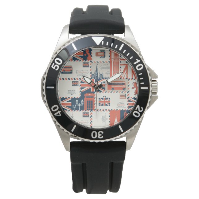 London Post Watch Armbanduhr (Vorderseite)
