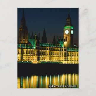 london postcard 03 Big ben Postkarte