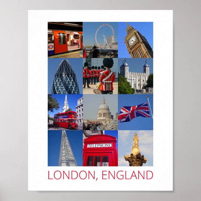 London Poster (Vorne)