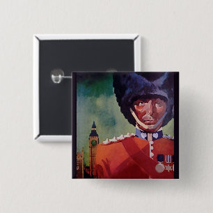 London Poster Button