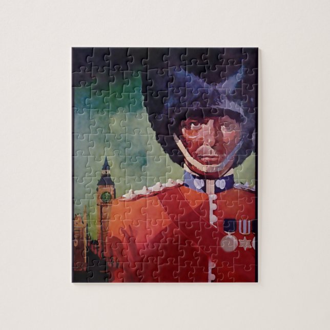 London Poster Jigsaw Puzzle (Vertikal)