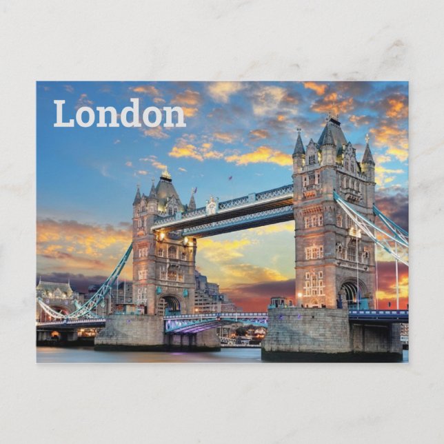 London Postkarte (Vorderseite)