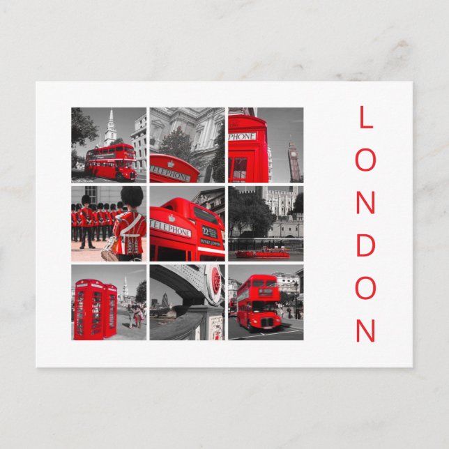 London Postkarte (Vorderseite)