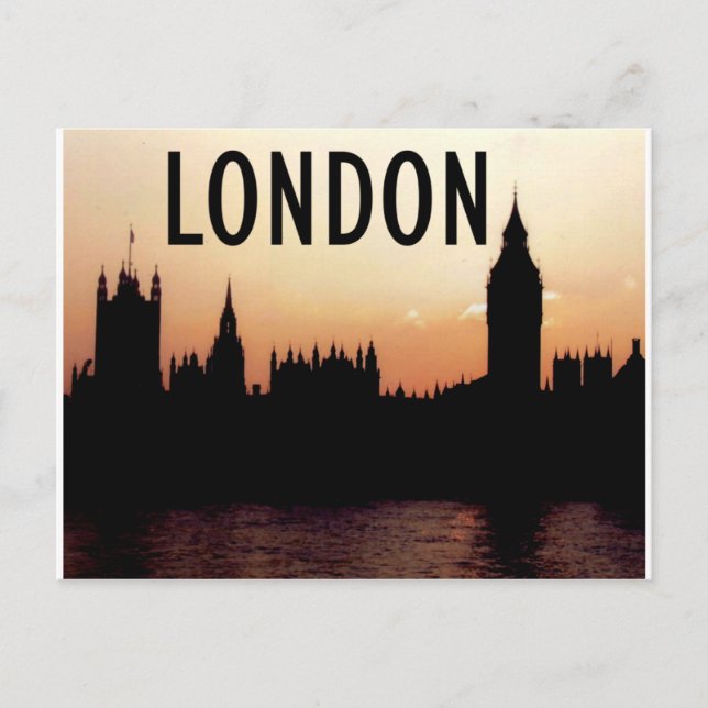 London Postkarte (Vorderseite)