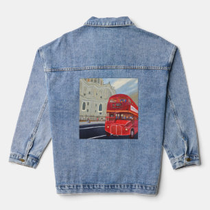 London Red Bus Denim Jacket Jeansjacke