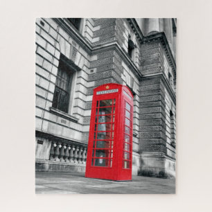 London Red Phone Box - 16x20 - 520 Stk.