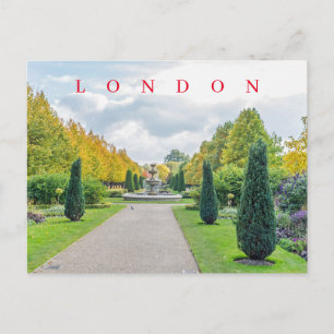 London Regent's Park - Ansichtskarte Postkarte